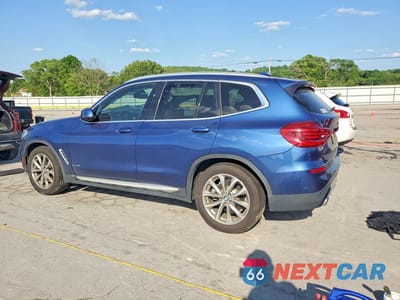 Drugie zdjęcie samochodu z przodu: 2018 BMW X3 XDRIVE30I VIN:5UXTR9C57JLC76434 - miniatura