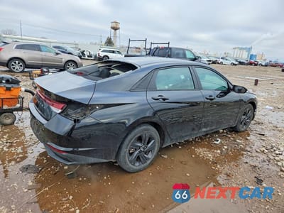 Trzecie zdjęcie samochodu z tyłu: 2023 HYUNDAI ELANTRA SEL VIN:KMHLM4AG3PU433508 - miniatura