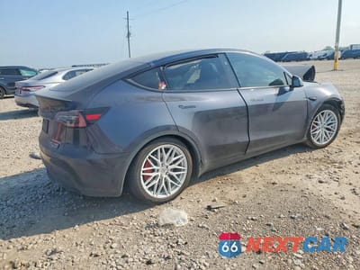 Trzecie zdjęcie samochodu z tyłu: 2024 TESLA MODEL Y VIN:7SAYGDEF5RA308377 - miniatura