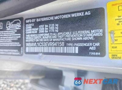 Zdjęcie 10 z 10 samochodu: 2014 BMW X1 XDRIVE28I VIN:WBAVL1C53EVR94158 - miniatura