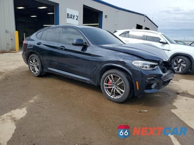Czwarte zdjęcie samochodu z boku: 2021 BMW X4 XDRIVEM40I VIN:5UX2V5C07M9E78146 - miniatura
