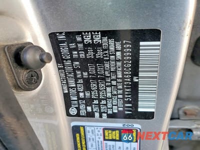 Zdjęcie 13 z 13 samochodu: 2012 KIA SORENTO LX VIN:5XYKT3A68CG299997 - miniatura