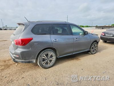Trzecie zdjęcie samochodu z tyłu: 2018 NISSAN PATHFINDER SV VIN:5N1DR2MN7JC605492 - miniatura