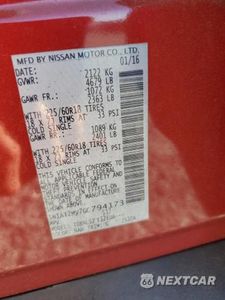Zdjęcie 13 z 13 samochodu: 2016 NISSAN ROGUE SL VIN:5N1AT2MV7GC794173 - miniatura