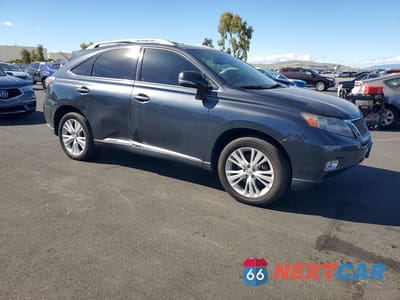 Czwarte zdjęcie samochodu z boku: 2010 LEXUS RX 450H VIN:JTJBC1BA0A2406973 - miniatura