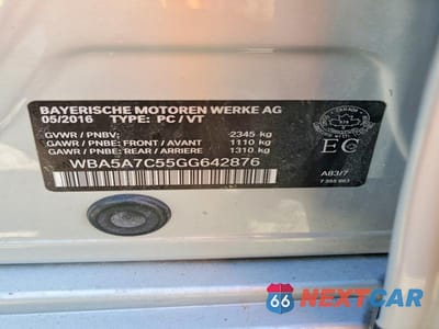 Zdjęcie 12 z 12 samochodu: 2016 BMW 528 XI VIN:WBA5A7C55GG642876 - miniatura