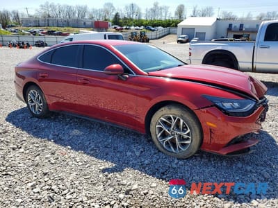 Czwarte zdjęcie samochodu z boku: 2023 HYUNDAI SONATA SEL VIN:KMHL64JA7PA273611 - miniatura