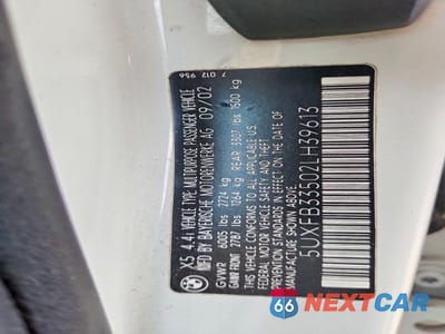 Zdjęcie 13 z 13 samochodu: 2002 BMW X5 4.4I VIN:5UXFB33502LH39613 - miniatura
