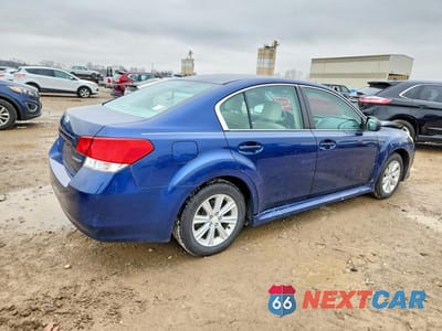 Trzecie zdjęcie samochodu z tyłu: 2011 SUBARU LEGACY 2.5I PREMIUM VIN:4S3BMAG64B1212894 - miniatura