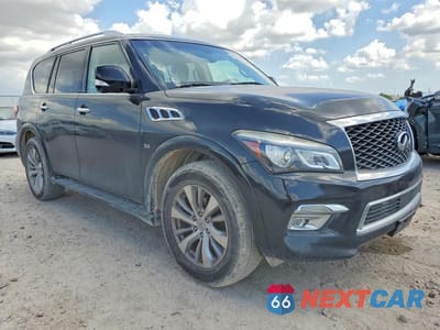 Czwarte zdjęcie samochodu z boku: 2017 INFINITI QX80 BASE VIN:JN8AZ2NF5H9644141 - miniatura
