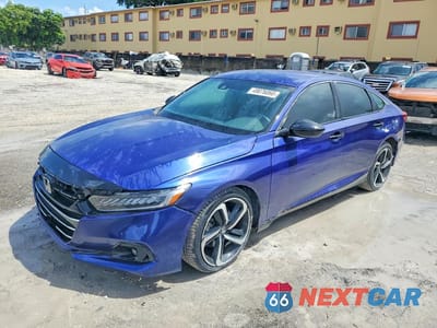 2020 HONDA ACCORD SPORT 1HGCV1F35LA054447 - główne zdjęcie licytacji z USA - miniatura