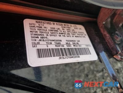 Zdjęcie 13 z 13 samochodu: 2017 NISSAN ROGUE SPORT SV VIN:JN1BJ1CP4HW026598 - miniatura
