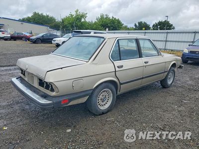 Trzecie zdjęcie samochodu z tyłu: 1982 BMW 5 SERIES VIN:WBADK7309F9356805 - miniatura
