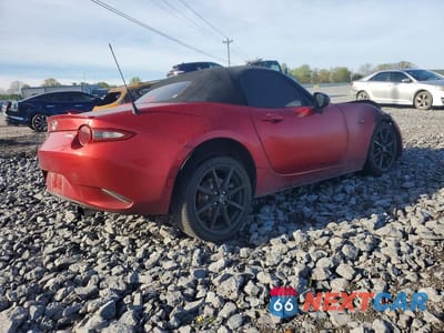 Trzecie zdjęcie samochodu z tyłu: 2016 MAZDA MX-5 MIATA CLUB VIN:JM1NDAC79G0117045 - miniatura