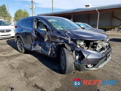 Czwarte zdjęcie samochodu z boku: 2019 HONDA CR-V EX VIN:5J6RW2H52KA016631 - miniatura