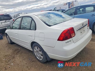 Drugie zdjęcie samochodu z przodu: 2002 HONDA CIVIC EX VIN:1HGES26842L045583 - miniatura