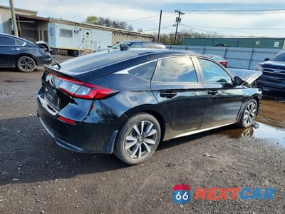 Trzecie zdjęcie samochodu z tyłu: 2024 HONDA CIVIC EXL VIN:19XFL1H78RE008831 - miniatura