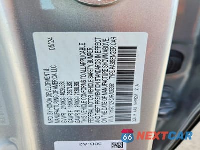 Zdjęcie 12 z 12 samochodu: 2024 HONDA ACCORD HYBRID SPORT VIN:1HGCY2F5XRA063961 - miniatura
