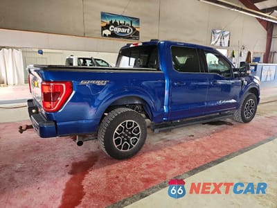 Trzecie zdjęcie samochodu z tyłu: 2022 FORD F150 SUPERCREW VIN:1FTEW1EP3NFC11293 - miniatura