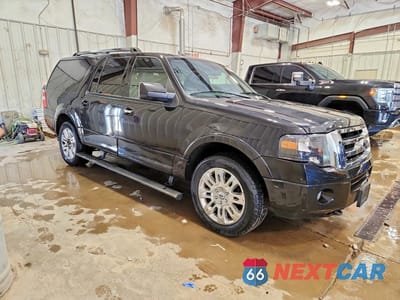 Czwarte zdjęcie samochodu z boku: 2013 FORD EXPEDITION EL LIMITED VIN:1FMJK2A52DEF08690 - miniatura