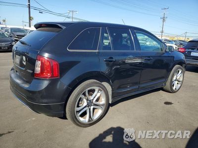 Trzecie zdjęcie samochodu z tyłu: 2012 FORD EDGE SPORT VIN:2FMDK3AK1CBA33892 - miniatura