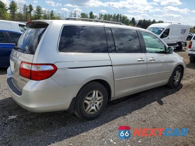 Trzecie zdjęcie samochodu z tyłu: 2005 HONDA ODYSSEY EX VIN:5FNRL38455B415945 - miniatura