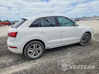 Trzecie zdjęcie samochodu z tyłu: 2017 AUDI Q3 PREMIUM VIN:WA1BCCFS4HR015418 - miniatura
