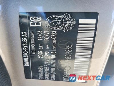 Zdjęcie 12 z 12 samochodu: 2007 MERCEDES-BENZ C 280 VIN:WDBRF54H97F899885 - miniatura