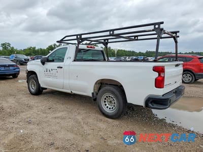 Drugie zdjęcie samochodu z przodu: 2021 CHEVROLET SILVERADO C1500 VIN:3GCNWAEH7MG243377 - miniatura