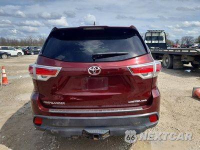 Zdjęcie 6 z 14 samochodu: 2015 TOYOTA HIGHLANDER LIMITED PLATINUM VIN:5TDDKRFH0FS107861 - miniatura