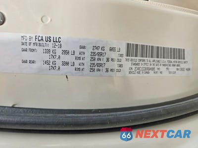 Zdjęcie 13 z 13 samochodu: 2019 CHRYSLER PACIFICA TOURING L PLUS VIN:2C4RC1EG3KR604905 - miniatura
