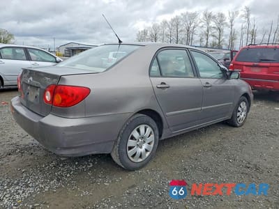 Trzecie zdjęcie samochodu z tyłu: 2003 TOYOTA COROLLA LE VIN:1NXBR38E63Z124220 - miniatura