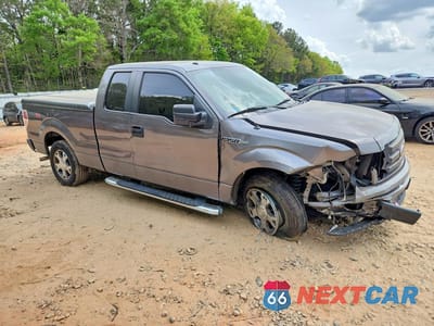Czwarte zdjęcie samochodu z boku: 2010 FORD F150 SUPER CAB VIN:1FTEX1CW1AFB04650 - miniatura
