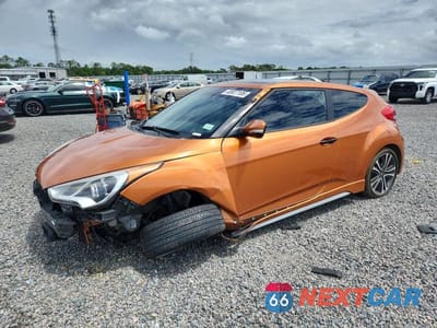 2016 HYUNDAI VELOSTER TURBO KMHTC6AE6GU273184 - główne zdjęcie licytacji z USA - miniatura