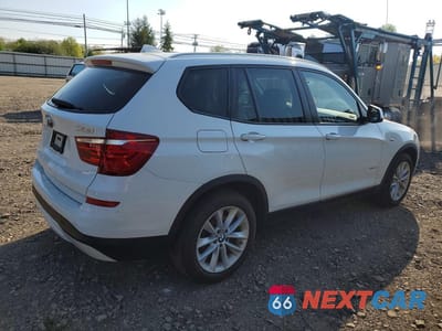Trzecie zdjęcie samochodu z tyłu: 2016 BMW X3 XDRIVE28I VIN:5UXWX9C58G0D67533 - miniatura