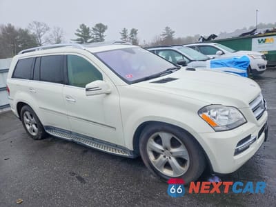 Czwarte zdjęcie samochodu z boku: 2012 MERCEDES-BENZ GL 450 4MATIC VIN:4JGBF7BE3CA801573 - miniatura