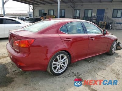 Trzecie zdjęcie samochodu z tyłu: 2007 LEXUS IS 250 VIN:JTHBK262475049009 - miniatura