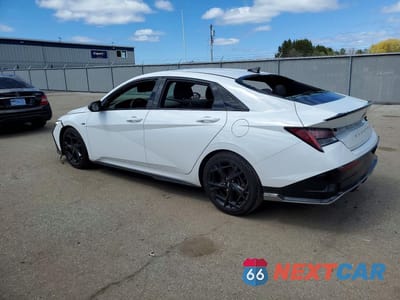Drugie zdjęcie samochodu z przodu: 2024 HYUNDAI ELANTRA N-LINE ULTIM VIN:KMHLR4DF7RU710801 - miniatura