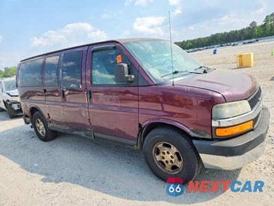 Czwarte zdjęcie samochodu z boku: 2005 CHEVROLET EXPRESS G1500 VIN:1GNFG15T651248177 - miniatura