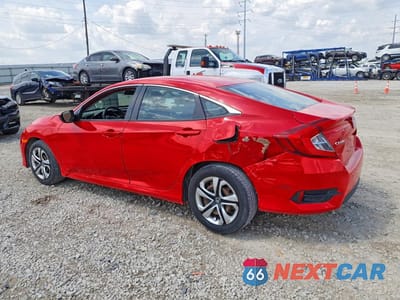 Drugie zdjęcie samochodu z przodu: 2018 HONDA CIVIC LX VIN:2HGFC2F54JH529367 - miniatura