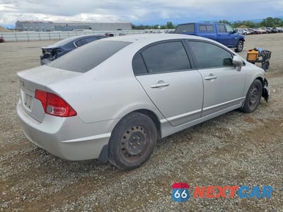 Trzecie zdjęcie samochodu z tyłu: 2007 HONDA CIVIC EX VIN:1HGFA16877L139112 - miniatura