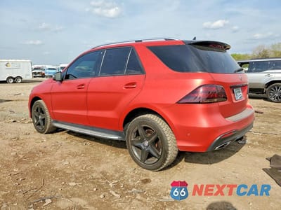 Drugie zdjęcie samochodu z przodu: 2016 MERCEDES-BENZ GLE 400 4MATIC VIN:4JGDA5GB0GA634654 - miniatura