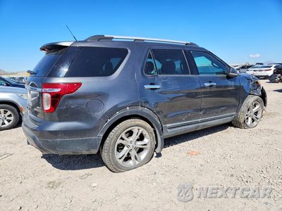 Trzecie zdjęcie samochodu z tyłu: 2015 FORD EXPLORER LIMITED VIN:1FM5K8F86FGB82133 - miniatura