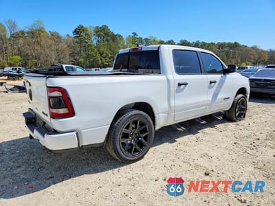 Trzecie zdjęcie samochodu z tyłu: 2023 RAM 1500 LARAMIE VIN:1C6SRFJT3PN542644 - miniatura