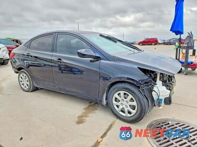 Czwarte zdjęcie samochodu z boku: 2014 HYUNDAI ACCENT VIN:KMHCT4AE8EU741837 - miniatura