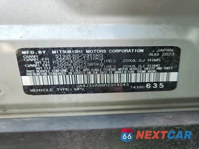 Zdjęcie 13 z 13 samochodu: 2024 MITSUBISHI OUTLANDER SE VIN:JA4J3VA86RZ014243 - miniatura