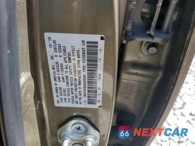 Zdjęcie 12 z 12 samochodu: 2010 HONDA ACCORD EXL VIN:1HGCP2F86AA045460 - miniatura