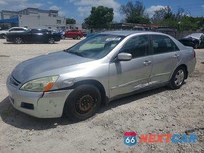 2007 HONDA ACCORD LX 1HGCM56497A104646 - główne zdjęcie licytacji z USA - miniatura