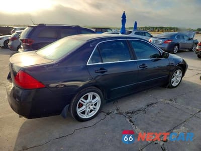 Trzecie zdjęcie samochodu z tyłu: 2007 HONDA ACCORD EX VIN:1HGCM56797A156594 - miniatura