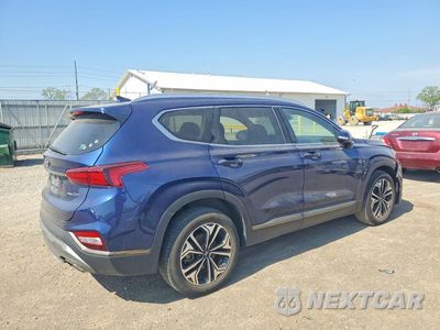 Trzecie zdjęcie samochodu z tyłu: 2020 HYUNDAI SANTA FE LIMITED 2.0T VIN:5NMS5CAA9LH241143 - miniatura